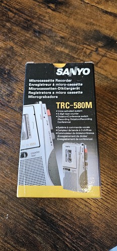 Sanyo trc 580m voice recorder - trc-580m,