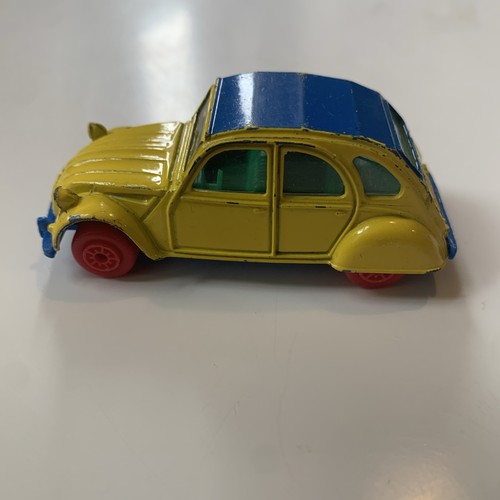 Maisto citroen 2cv - maisto, yellow