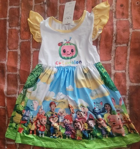 Cocomelon girls twirl dress - cocomelon,