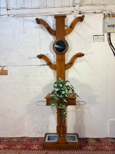 Victorian oak hall - oak, tree