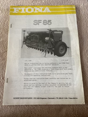 Fiona seed drill 85 - drill,