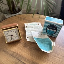 Vintage Westclox Travel Alarm