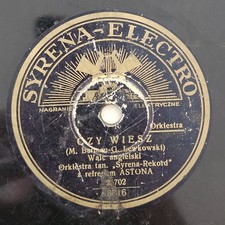 78 rpm Poland Syrena Electro