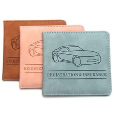 Leather Car Document Holder
