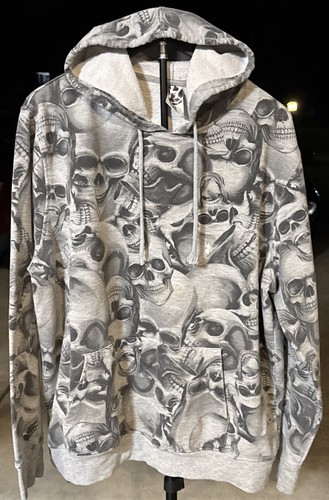 Hybrid skeleton hoodie men - skeleton, men’s