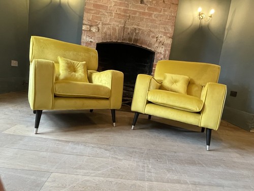 Vintage club chairs