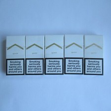 5x EMPTY Marlboro Gold