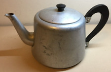 Vintage large aluminium teapot swan Brand 4 pints cafe catering burger van