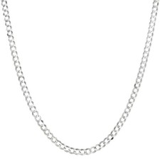 Italian Sterling Silver Curb