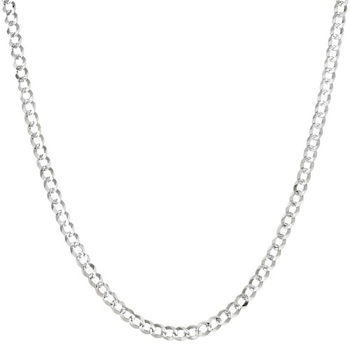 Italian sterling silver - silver, curb