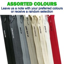 SET OF 5 Invisible Zip