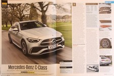 Original 2022 Autocar mag road test article MERCEDES-BENZ C-CLASS C300E AMG LINE