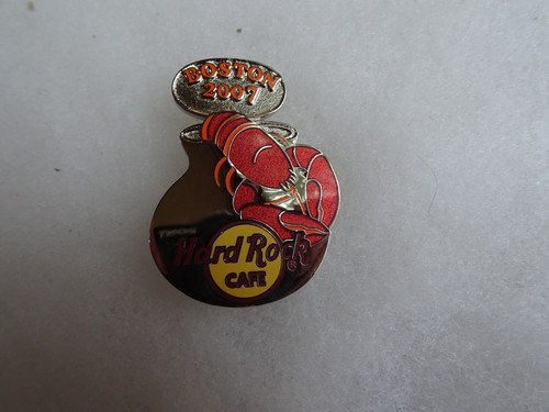 Hard rock cafe pin boston - hard,