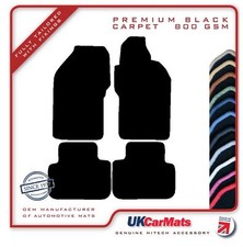 Fits Alfa Romeo 147 Selespeed 2001-2006 Hitech Black Premium Tailored Car Mats