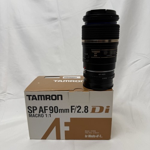 Tamron 90mm macro 1 - f/2.8, 1:1