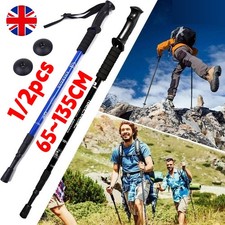 Nordic Walking Telescopic Sticks Poles Anti-Shock Trekking Hiking Poles Folding