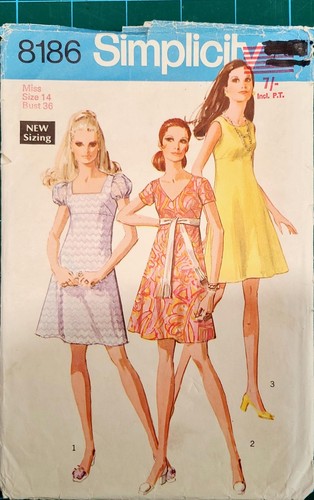Simplicity vintage 8186 - , 60s
