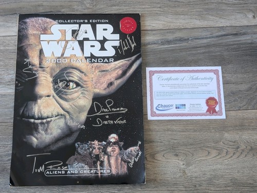 Rare star wars yoda - rare, signed