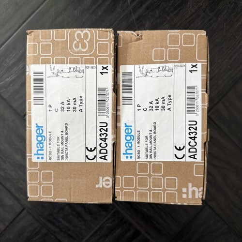 Hager 32a type - c, rcbo