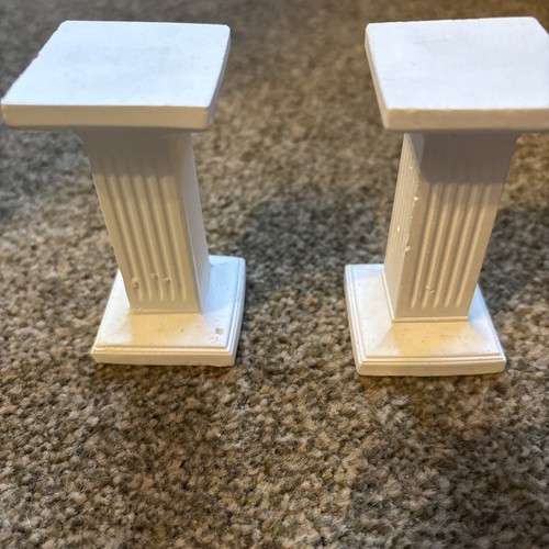 Plaster wedding cake columns - wedding,