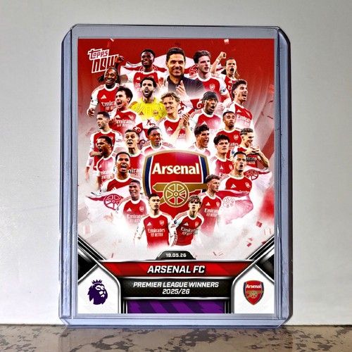 Arsenal 2025 topps now - topps,