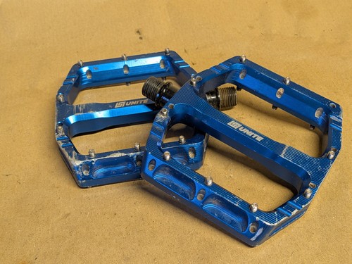 Unite components blue flat - flat, mtb
