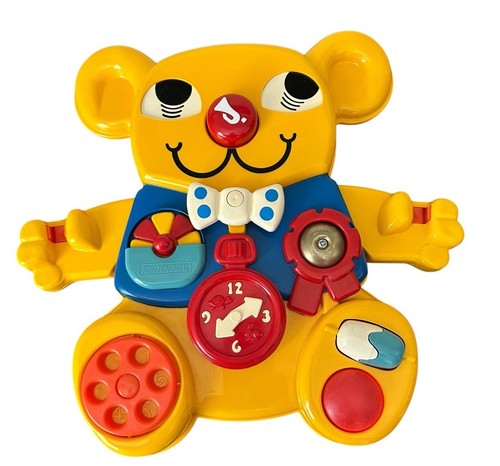 Matchbox yellow teddy bear - teddy,