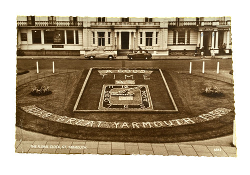 The floral clock yarmouth - clock,, gt.