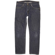 Levi's 504 Men Blue Straight Regular Jeans W34 L31 (107081)