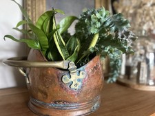 Antique Copper and Brass Coal