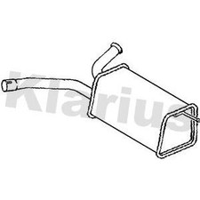 Centre Exhaust Pipe & Silencer