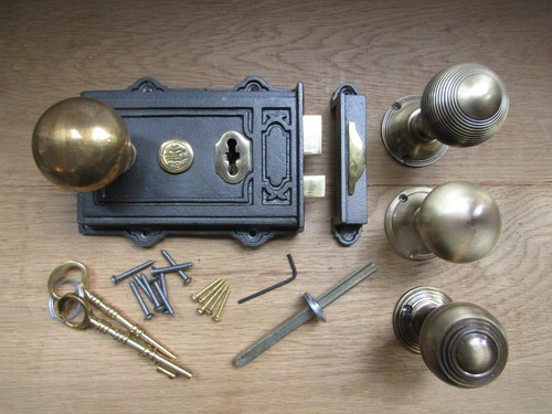 Solid brass door - door, rim