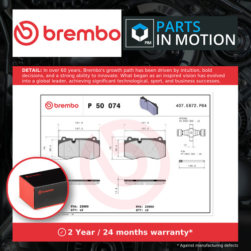 Brake pads set fits mercedes - brake,