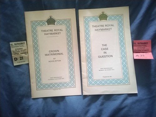 Haymarket theatre - ×2, +