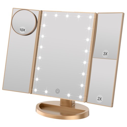 Weily tri fold makeup mirror - makeup,