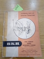 S K H Two Furrow Huard