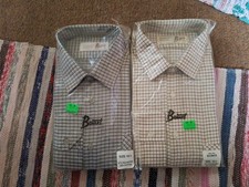 X 2 Mens Checked Winter Shirts