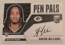 SAVION WILLIAMS 2025 Panini