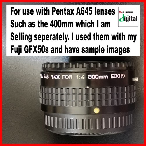 Pentax 645 4x lens - pentax-a, 1.4x