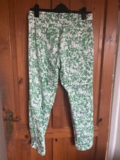 M&S Mia Slim Floral Trousers