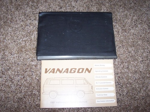 1981 volkswagen vanagon - vw,