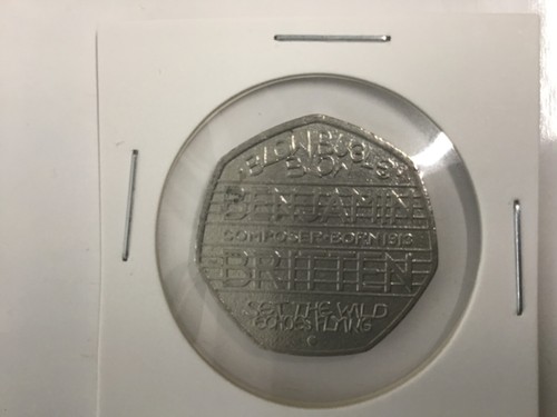 2013 commemorative 50p coin