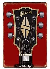 Gibson Les Paul Metal Sign For