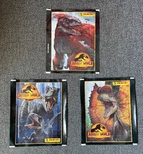 SEALED STICKER PACKS PANINI JURASSIC WORLD DOMINION BRAND NEW. PICK YOUR BUNDLE!