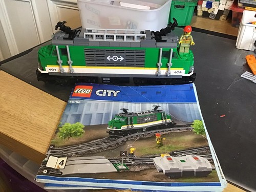 Lego cargo train 60198 - lego, dummy