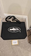 Corteiz Tote Bag Black White