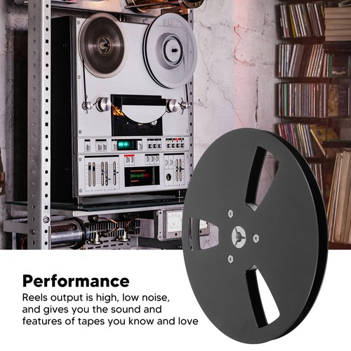 Inch empty tape - (black)1/4,
