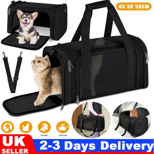 Pet cat carrier bag - carrier, portable