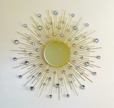Gold Metal Starburst Wall