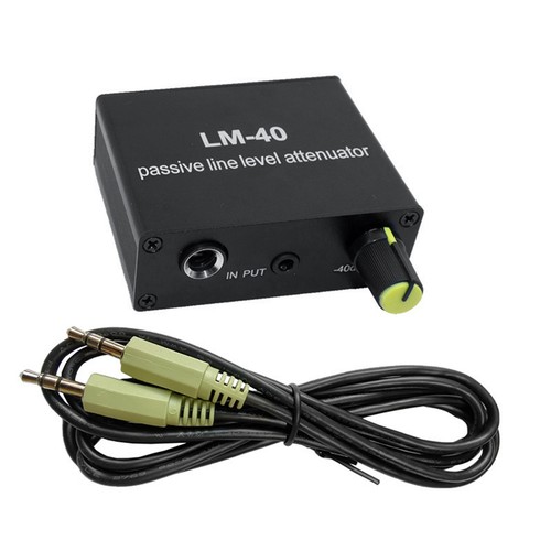 Audio passive attenuator - passive, attenuator,line